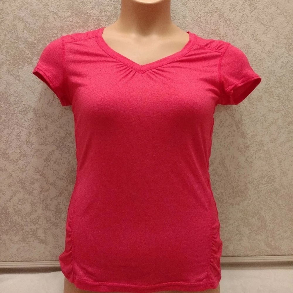Kirkland Signature Bright Pink V-Neck Tee